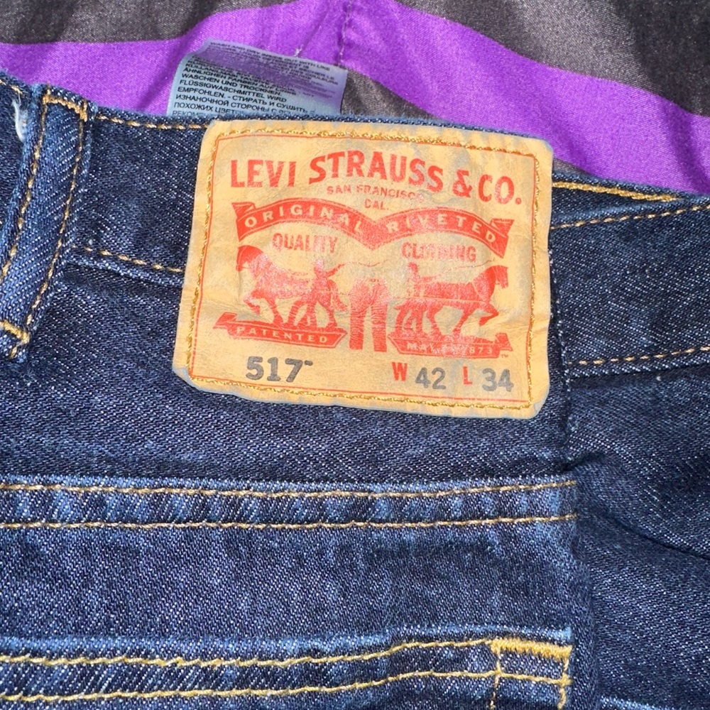 Mens Levi’s 517 jeans 42/32
